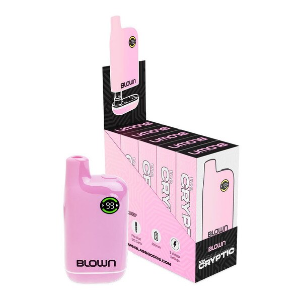 blown disposable vape Cryptic Cartridge Battery - Pink Nicotine Strength:30MG Wholesale Product HotShot™ Cartridge Filler
