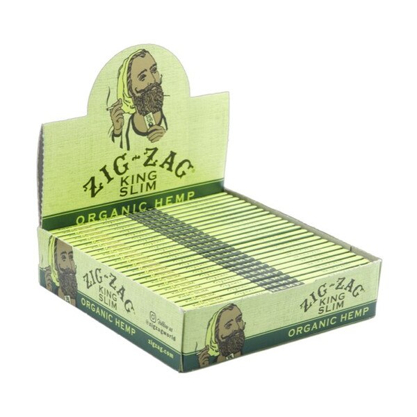 Zig Zag Hemp Papers King Slim-24 ct box